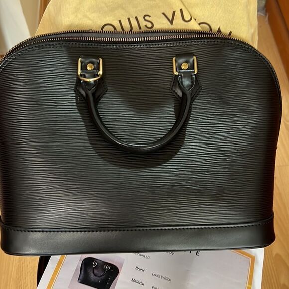 🖤LOUIS VUITTON EPI NOIR ALMA - Picture 11 of 17